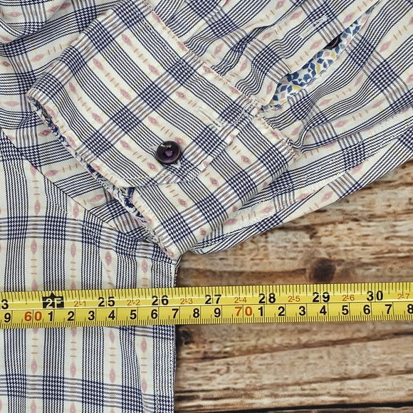 Robert Graham Shirt Mens 2XLT Button Down Long Sleeve Cotton - Picture 6 of 13